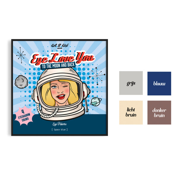 EYE LOVE YOU TO THE MOON AND BACK Eyeshadow Palette
